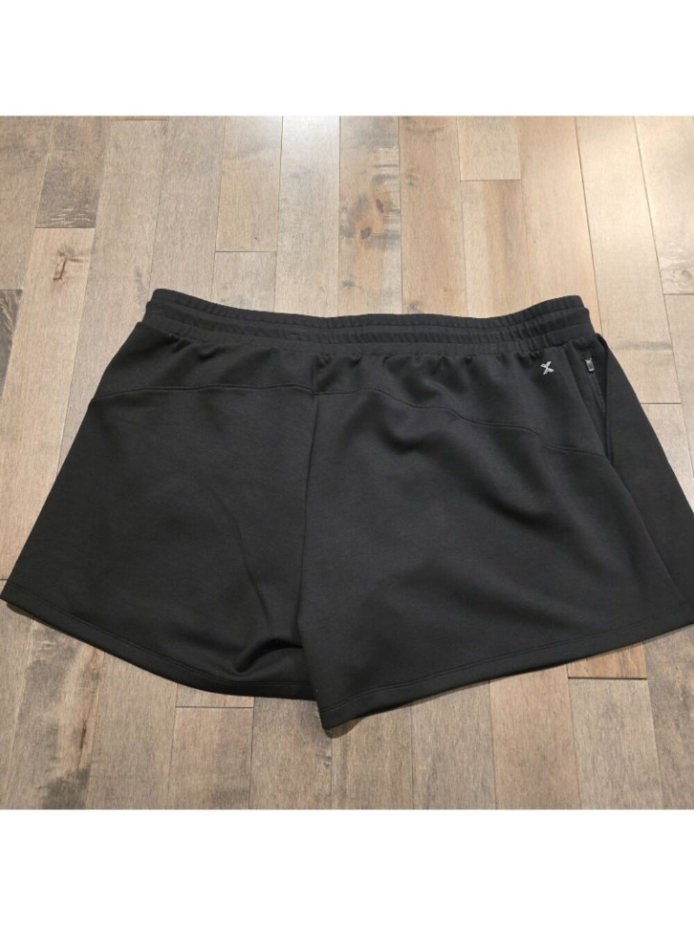 Xersion Womens Black Athletic Shorts 5" Mid-Rise 1x - Picture 10 of 12